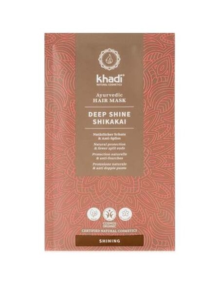 Khadi Mascarilla Capilar Brillo Profundo-Shikakai En Polvo Sobre 50G