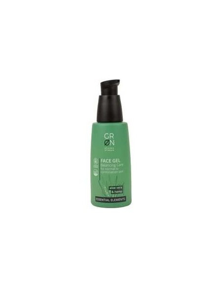 Grn Gel Facial Aloe Vera Cañamo 50Ml
