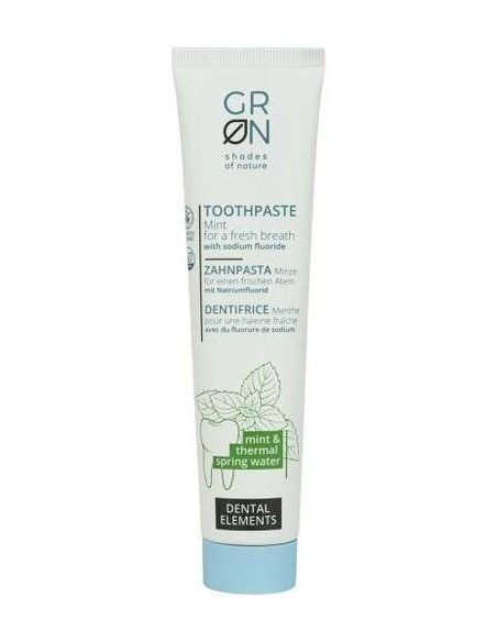Grn Pasta Dientes Menta Con Agua Termal Y Fluor 75Ml