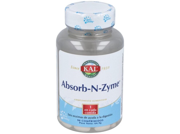 Kal Absorb N Zyme 90 Tabletas