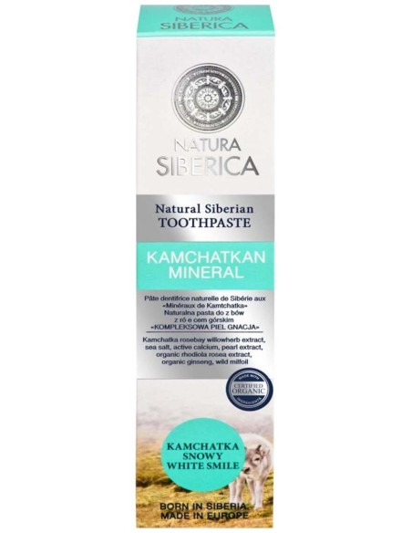 Natura Siberica Dentífrico Mineral De Kamchatka 100G