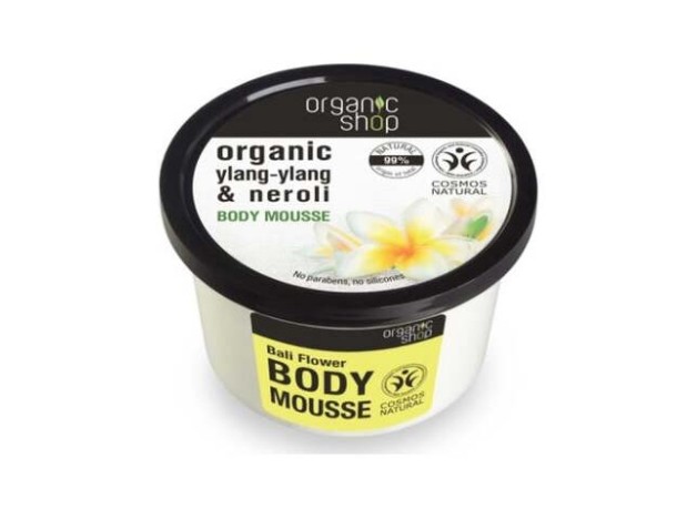 Organic Shop Mousse Corporal Flor De Bali 250Ml