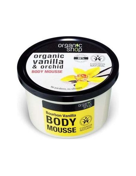 Organic Shop Mousse Corporal Vainilla Bourbon 250Ml