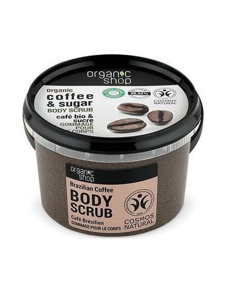 Organic Shop Exfoliante Corporal Brazilian Coffee 250Ml