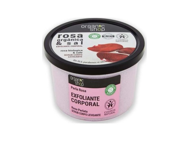 Organic Shop Exfoliante Corporal Perla Rosa 250Ml