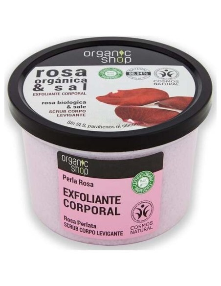 Organic Shop Exfoliante Corporal Perla Rosa 250Ml