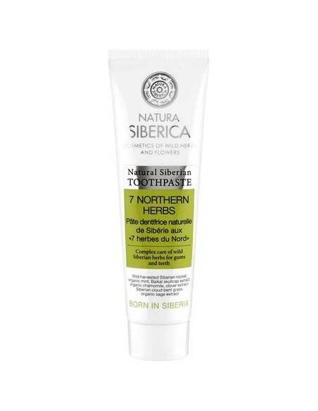 Natura Siberica Pasta Dientes Natural Siberiana 7 Hierbas Nórdicas 100G