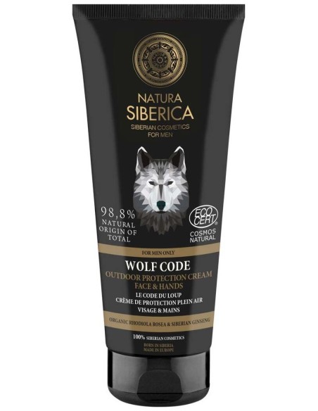 Natura Siberica La Astucia Del Lobo - Crema Protectora De Manos Y Rostro 80 Ml