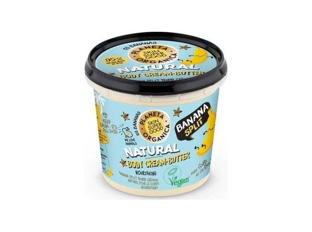 Planeta Orgánica Body Cream-Butter Banana Split...