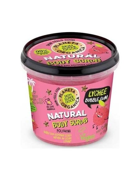 Planeta Orgánica Body Scrub Lychee Bubble Gum 360Ml