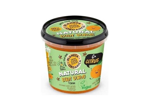 Planeta Orgánica Body Scrub C+Citrus 360Ml