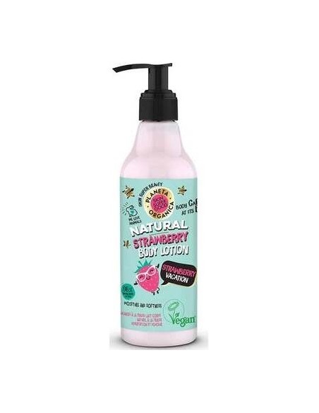 Planeta Orgánica Strawberry Body Lotion Strawberry Vacation 250Ml