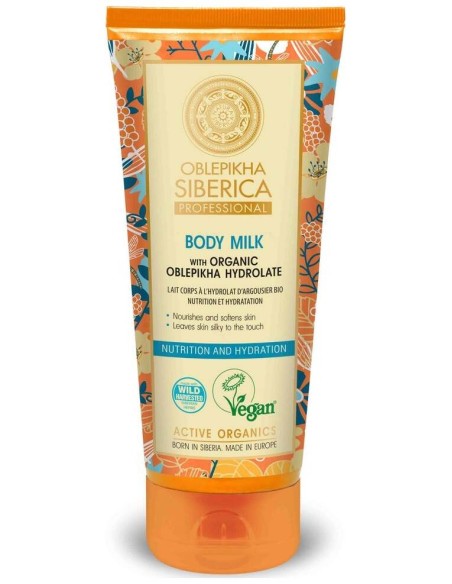 Natura Siberica Leche Corporal Hidrolato Espino Amarillo 200Ml
