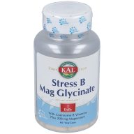 Stres B Mag Glycinate 60Cap.Veg. - Apoyo nervioso y muscular