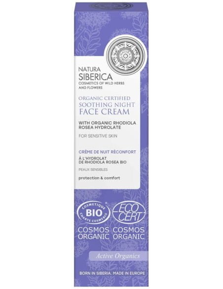 Crema Facial Noche Calmante Piel Sensible 50Ml Eco