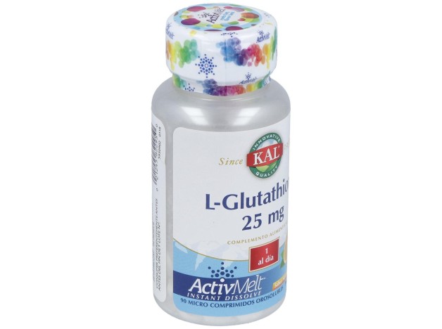 L-Glutation 25Mg. 90Comp.Sublinguales