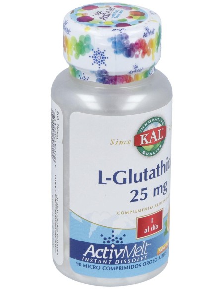 L-Glutation 25Mg. 90Comp.Sublinguales