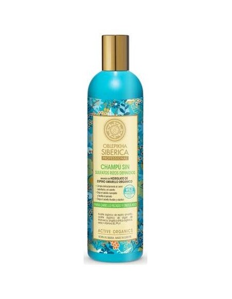 Oblepikha Champu Rizos Definidos Sin Sulfato 400Ml