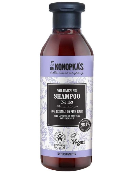 Champu Volumen Cabello Normal Y Fino 280Ml. Vegan