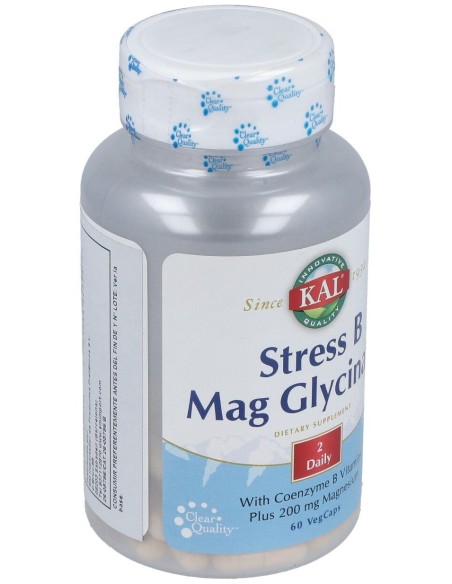 Stres B Mag Glycinate 60Cap.Veg.