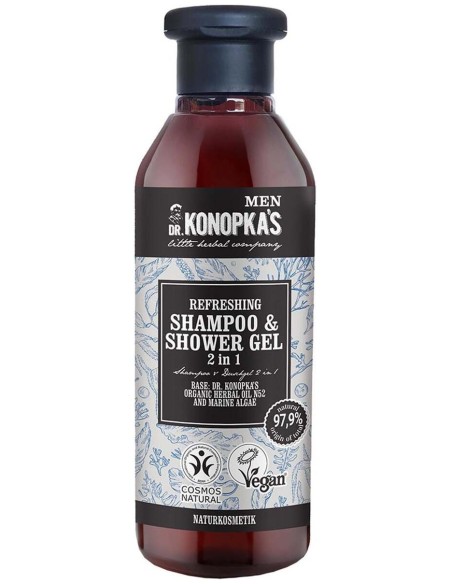 Dr. Konopka'S 2 In 1 Refreshing Shampoo Shower Gel 280Ml