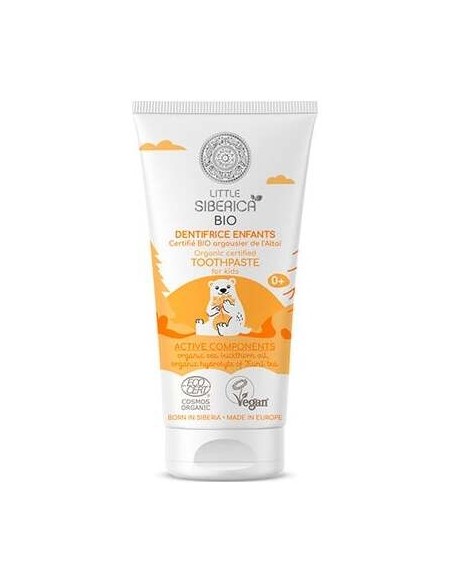 Natura Siberica Pasta De Dientes Infantil Oblepikha De Altái 60G