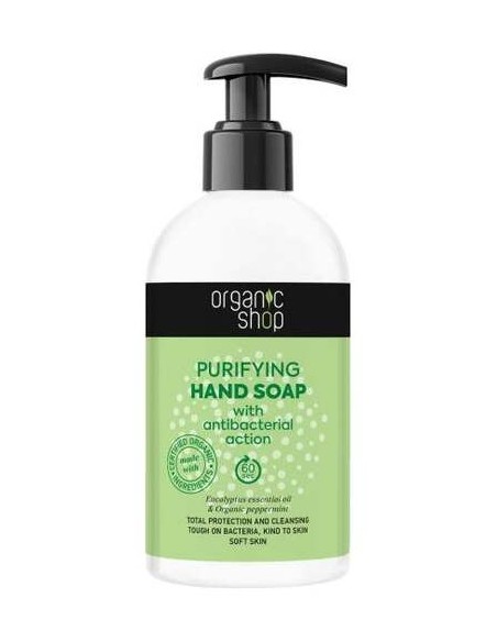 Organic Shop Jabón De Manos Con Acción Higienizante 500Ml