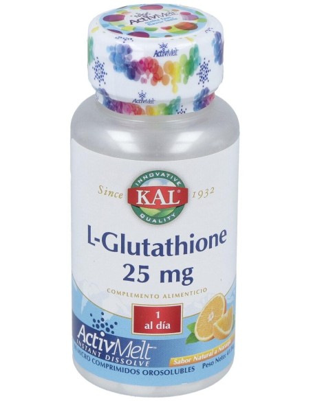 L-Glutation 25Mg. 90Comp.Sublinguales