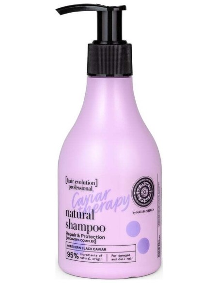 Natura Siberica Champú Natural Terapia De Caviar 245Ml