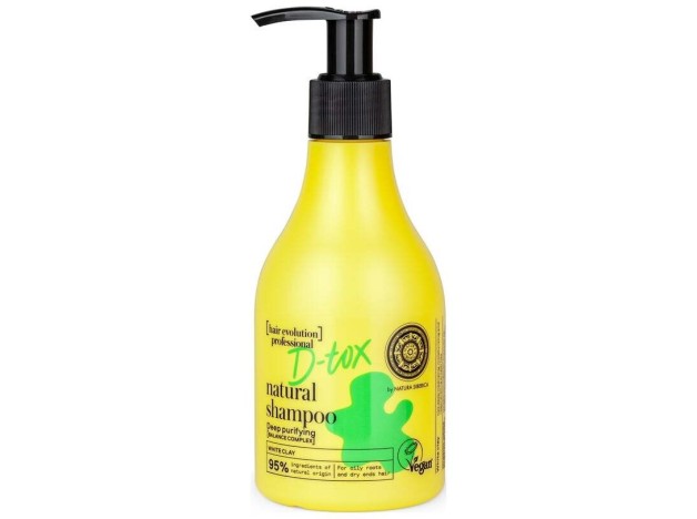 Natura Siberica D-Tox Champú Natural De Arcilla...