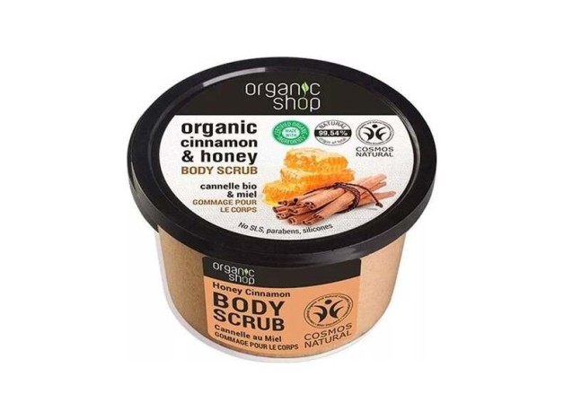 Organic Shop Exfoliante Corporal Miel Canela 250Ml