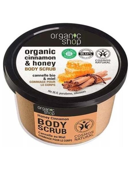 Organic Shop Exfoliante Corporal Miel Canela 250Ml