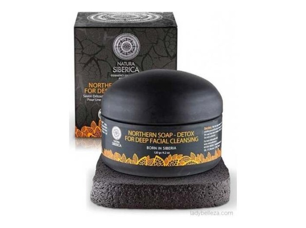 Natura Siberica Jab¢N Negro N¢Rdico Detox Para...
