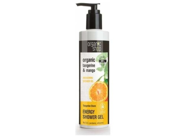 Organic Shop Gel De Ducha Energizante Mandarina...