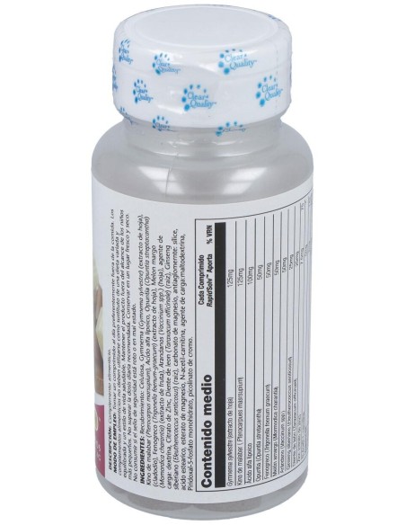 Solaray Kal Sugar Defense 30Cáps