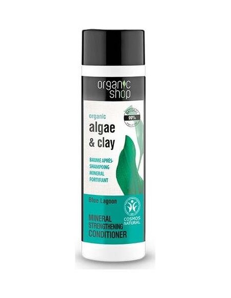 Organic Shop Bálsamo Capilar Fortalecedor Laguna Azul 280Ml