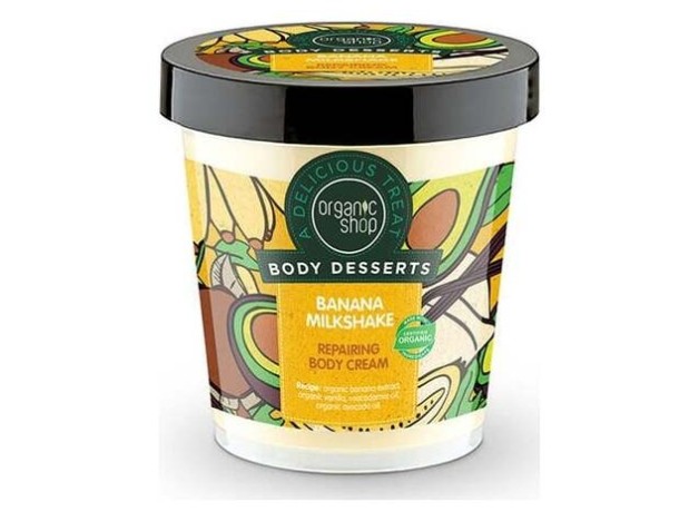 Organic Shop Crema Corporal Reparadora Batido...