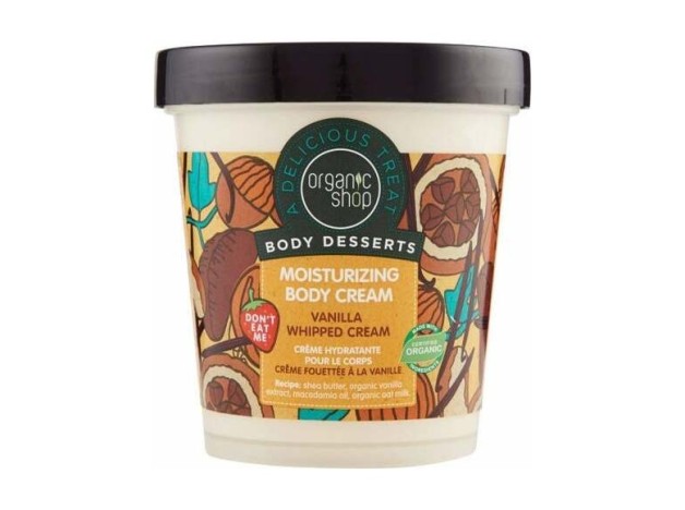 Organic Shop Crema Corporal Hidratante Vainilla...