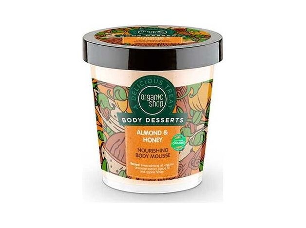 Organic Shop Mousse Corporal Nutritiva Almendra...