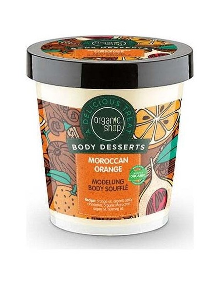 Organic Shop Soufflé Corporal Remodelador Naranja 450Ml