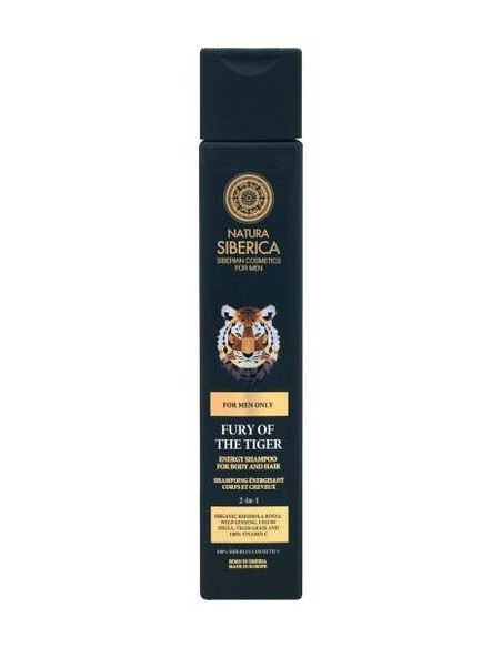 Natura Siberica La Furia Del Tigre Champú Energizante 50Ml