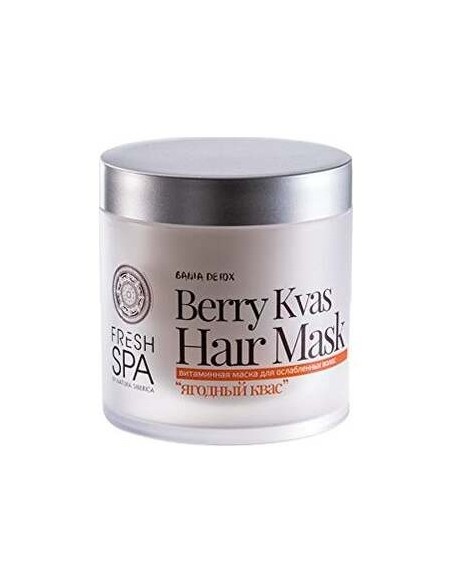 Natura Siberica Mascarilla Capilar Berry Kvas Vitaminas 400Ml