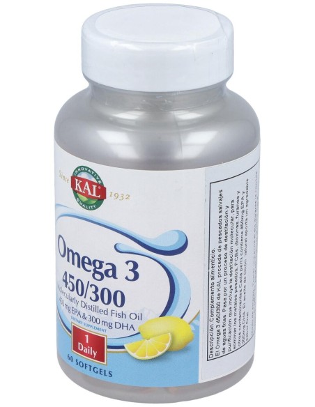 Omega 3 450/300 - 60 Perlas