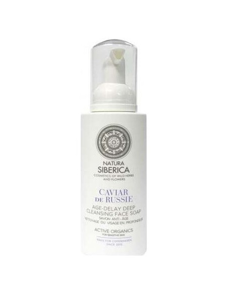 Natura Siberica Jab¢N Facial Limpieza Profunda Anti-Age_ Caviar De Rusia 175 Ml