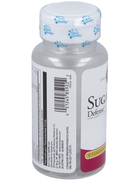 Solaray Kal Sugar Defense 30Cáps
