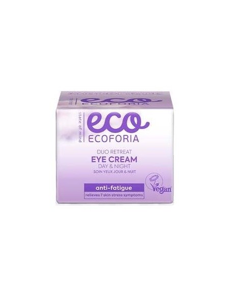 Ecoforia Duo Retreat Crema Contorno De Ojos Día Y Noche 50Ml