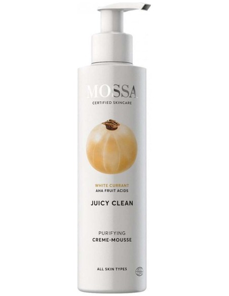 Mossa Juicy Clean White Currant Purifying Creme-Mousse 190Ml