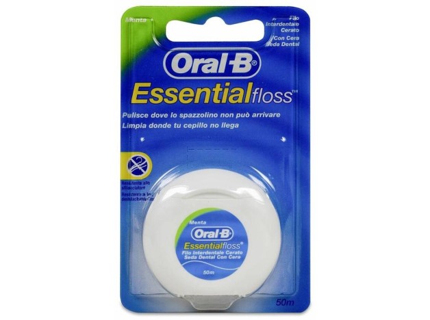 Oral-B Essential Floss Seda Dental Flúor-Menta...