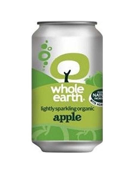Whole Earth Refresco Ecológico De Manzana Sin Azúcar 330Ml