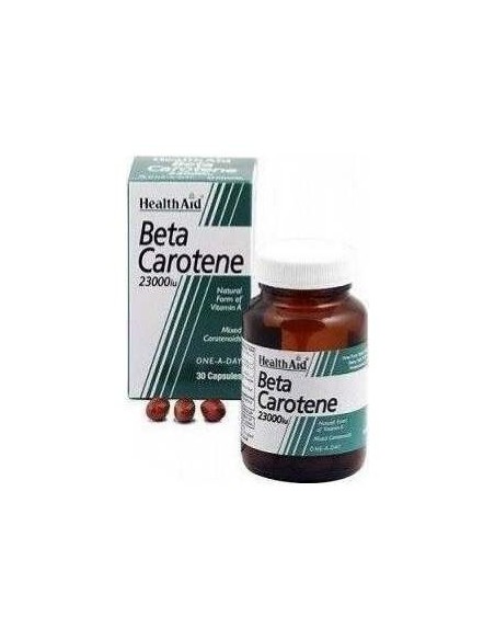 Betacaroteno 23.000Ui 30Cap. Health Aid